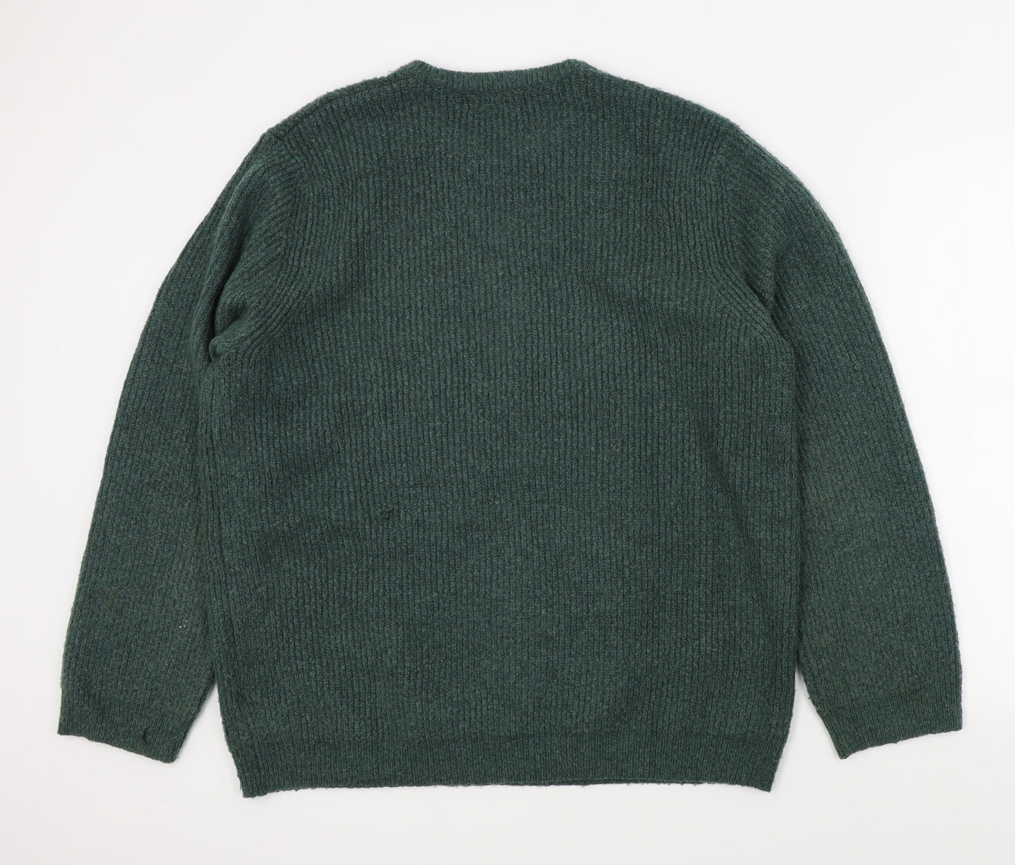 m&s Womens Green   Pullover Jumper Size 2XL