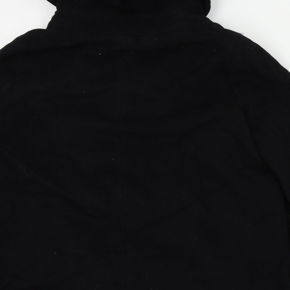 Zara Womens Black   Jacket Coat Size L