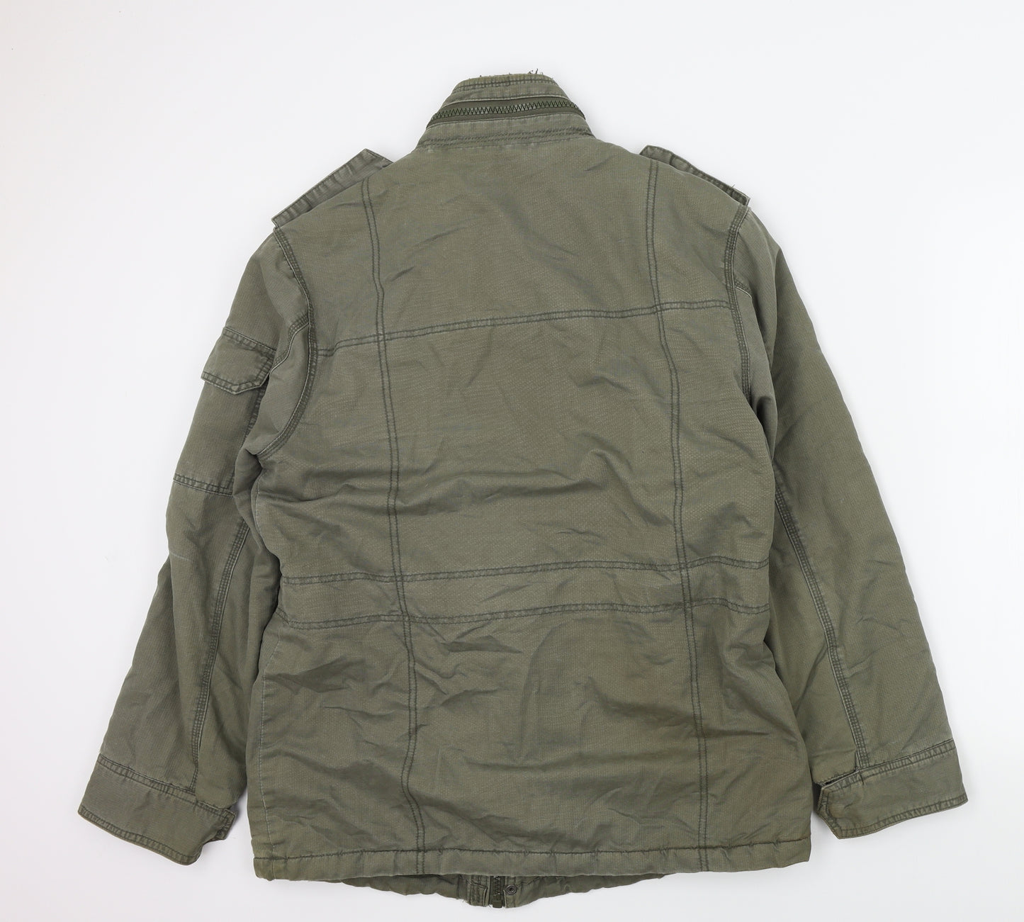 Primark Mens Green   Jacket Coat Size M