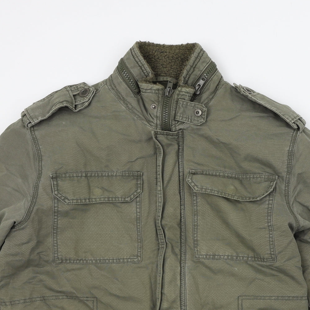 Primark Mens Green   Jacket Coat Size M