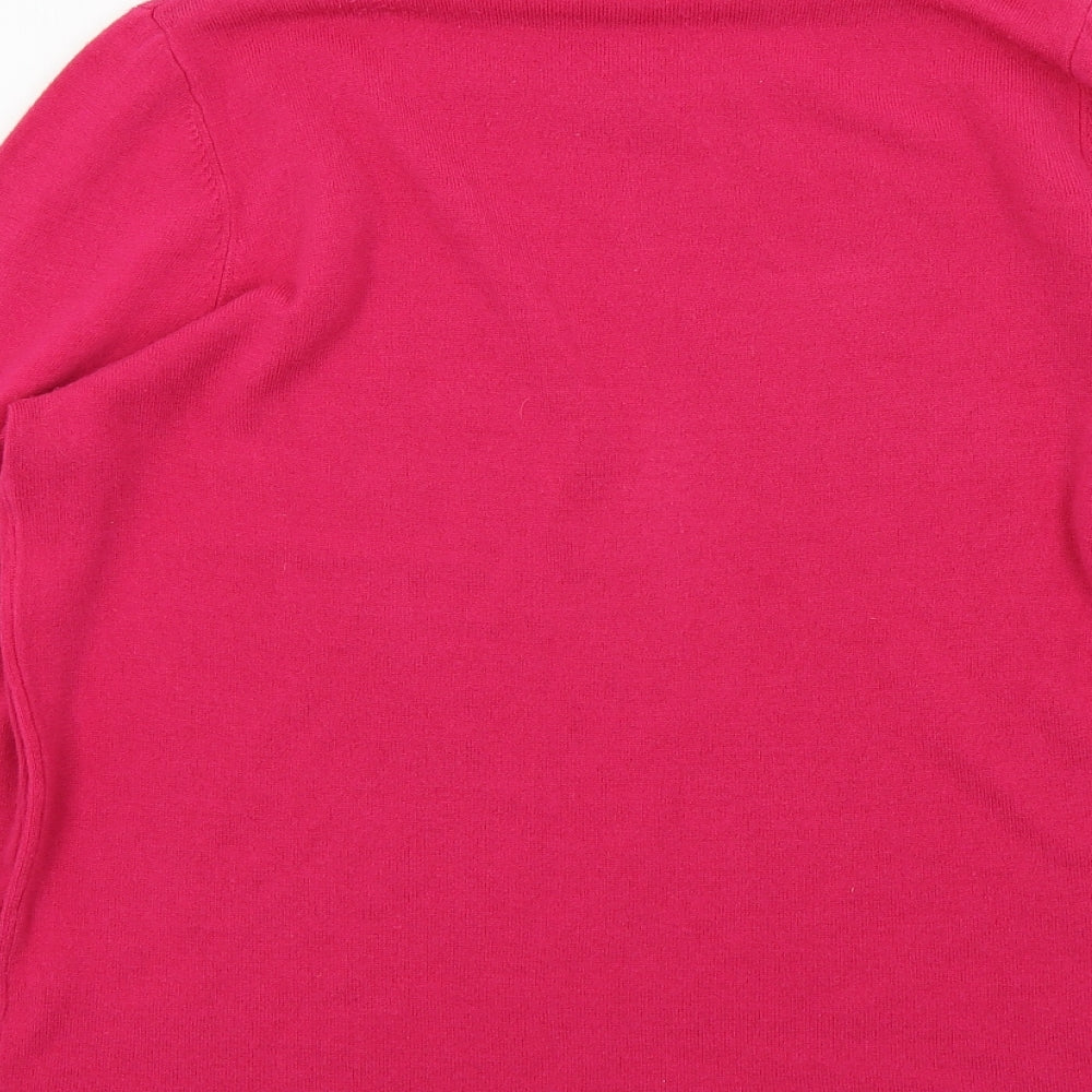 Bonmarché Womens Orange   Pullover Jumper Size 16