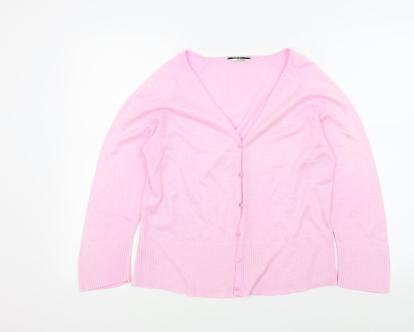 George Womens Pink   Cardigan Jumper Size 12