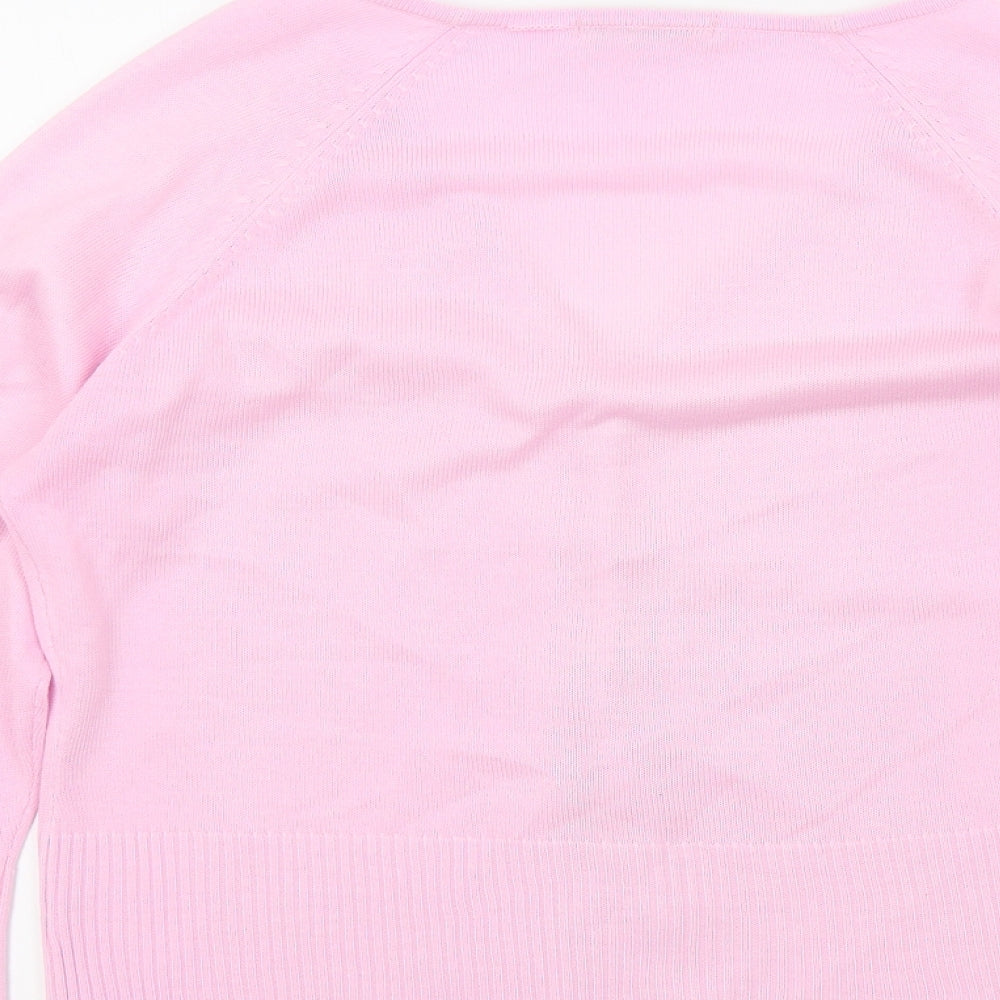 George Womens Pink   Cardigan Jumper Size 12