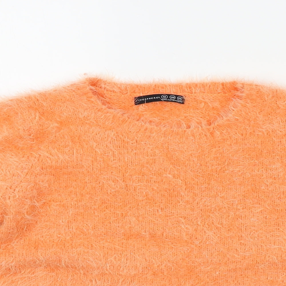 Primark Womens Orange   Pullover Jumper Size 12
