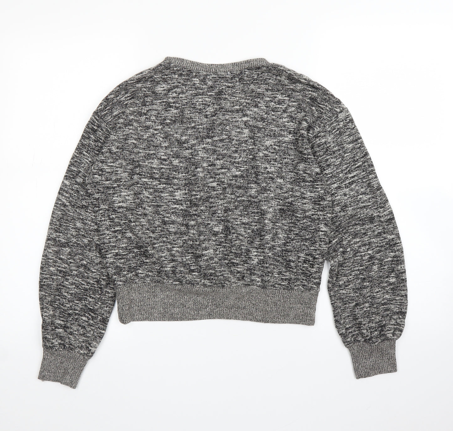 Colsie Womens Grey  Rayon Pullover Jumper Size S