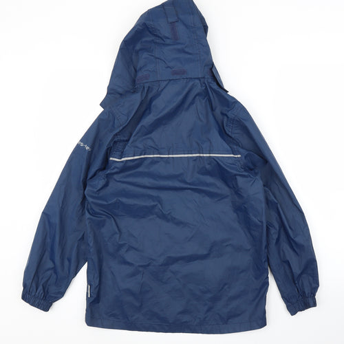 Trespass Boys Blue   Rain Coat Coat Size 11-12 Years