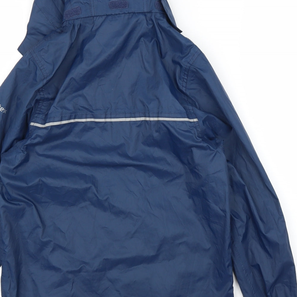 Trespass Boys Blue   Rain Coat Coat Size 11-12 Years