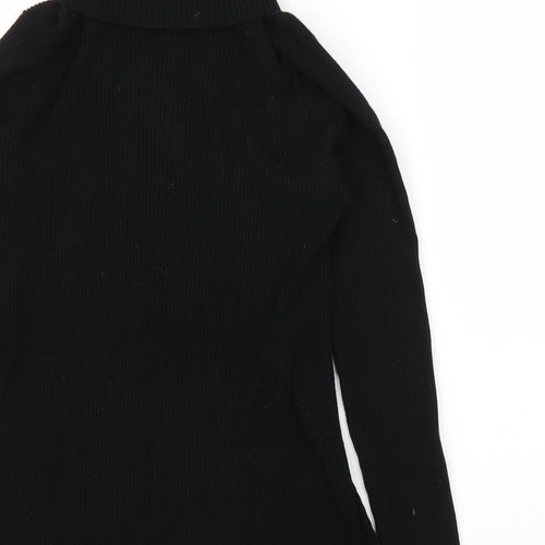 Preworn Womens Black   Pullover Jumper Size M