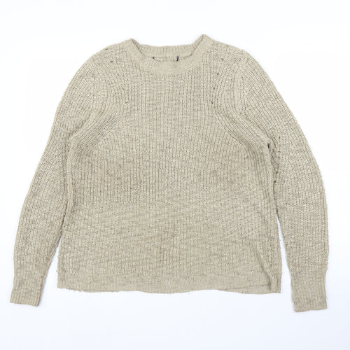 Preworn Womens Beige   Pullover Jumper Size M