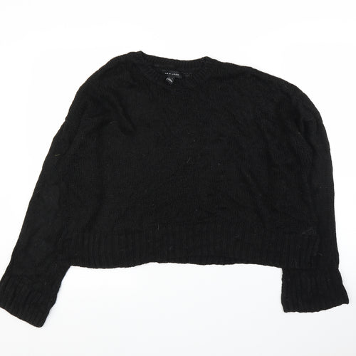 New Look Womens Black   Pullover Jumper Size L