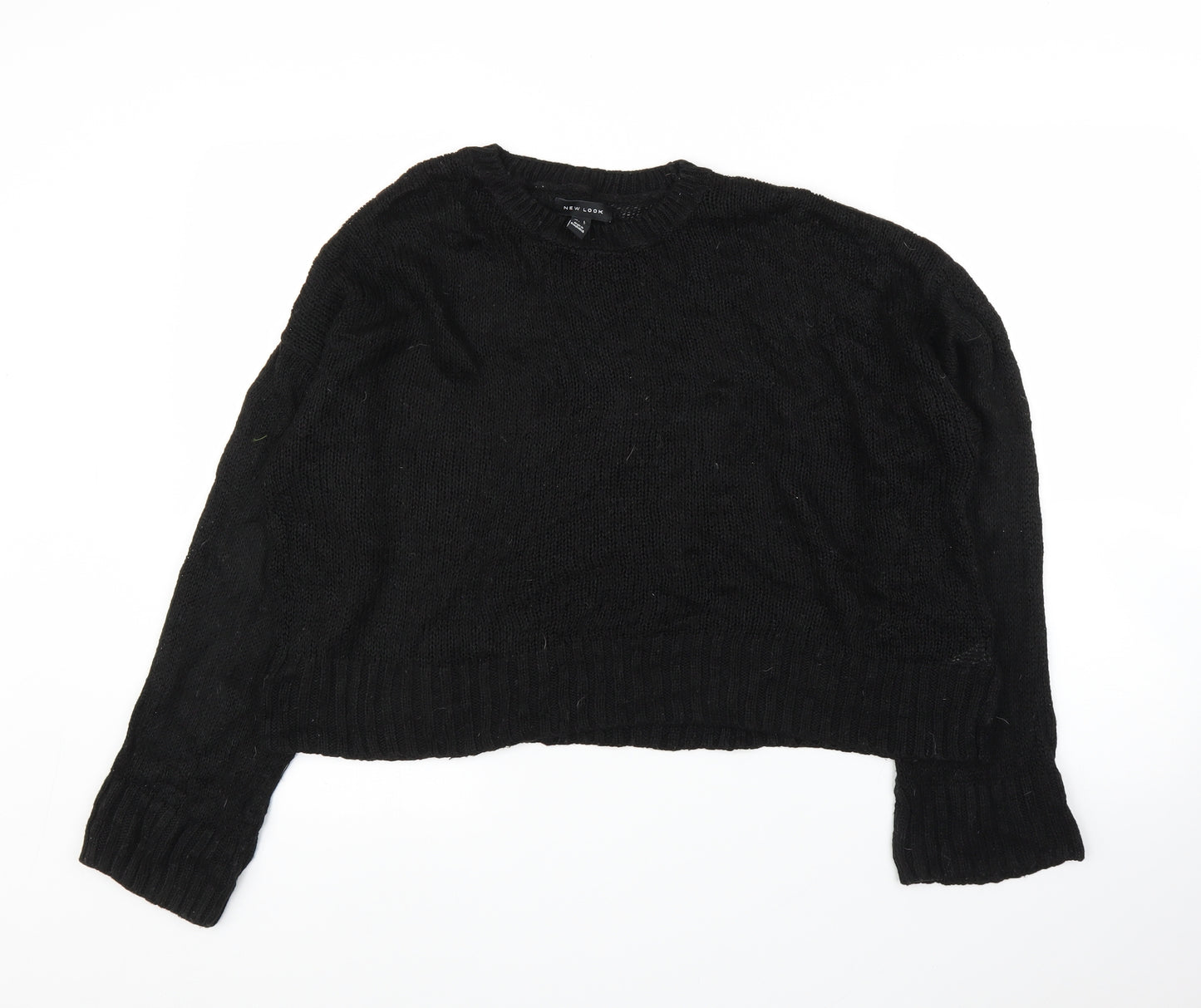 New Look Womens Black   Pullover Jumper Size L