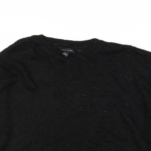 New Look Womens Black   Pullover Jumper Size L