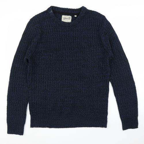 Fabric 8 Mens Blue   Pullover Jumper Size M