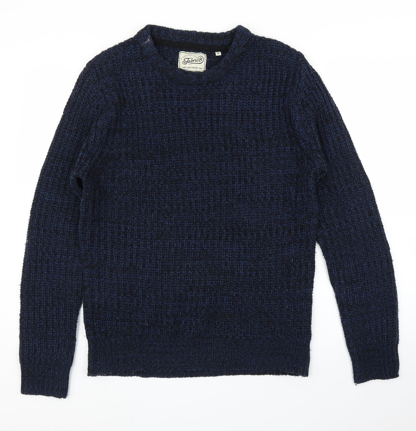 Fabric 8 Mens Blue   Pullover Jumper Size M
