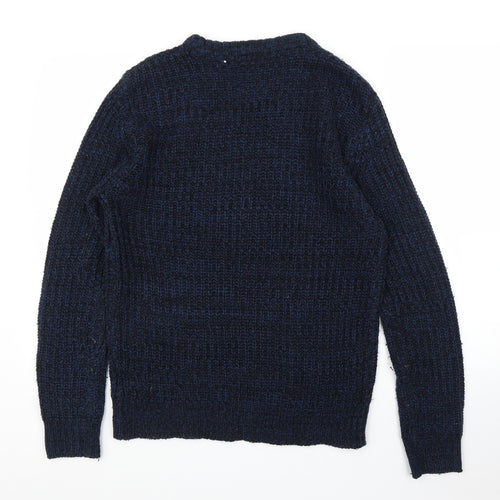Fabric 8 Mens Blue   Pullover Jumper Size M