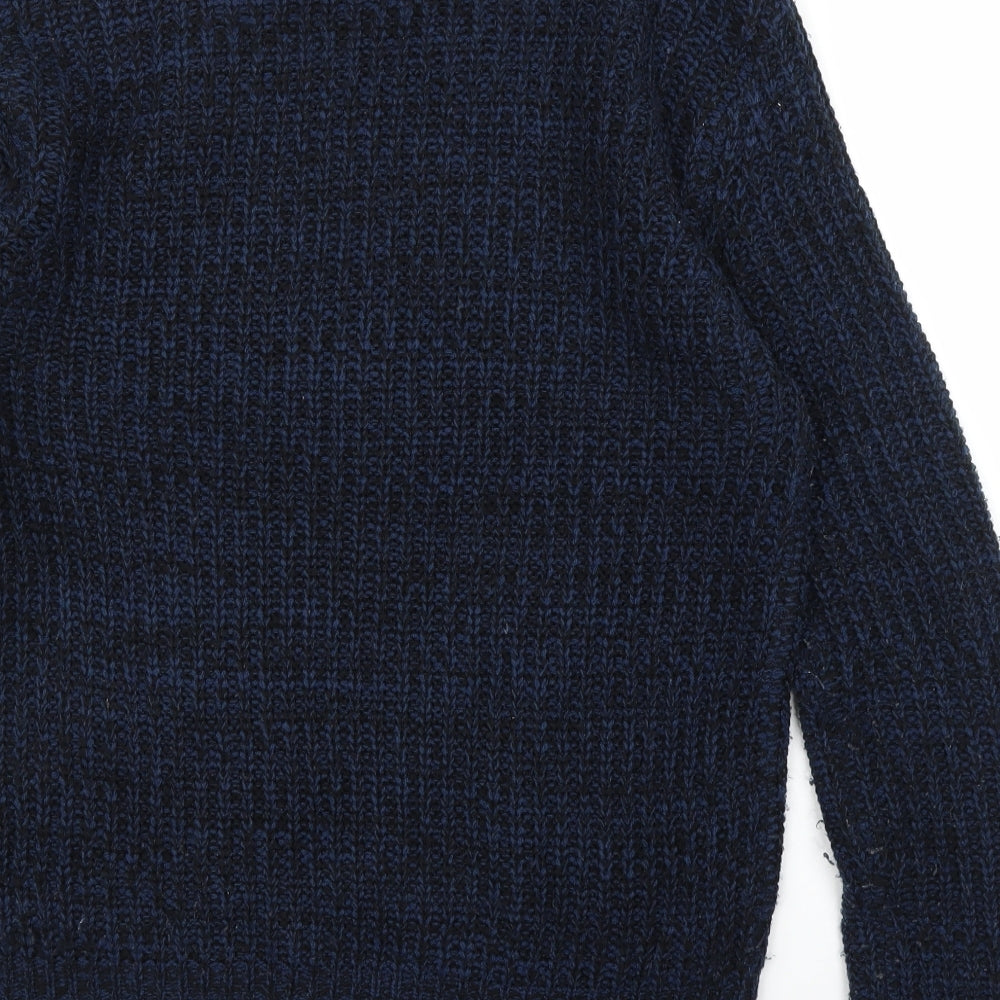 Fabric 8 Mens Blue   Pullover Jumper Size M