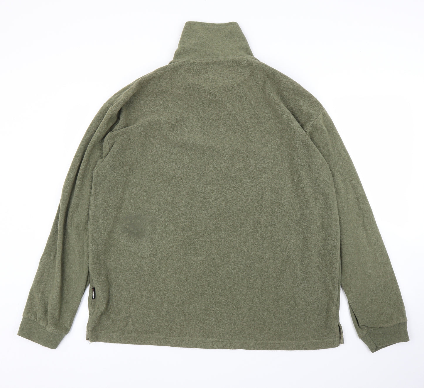 Trespass Mens Green  Fleece Pullover Jumper Size L