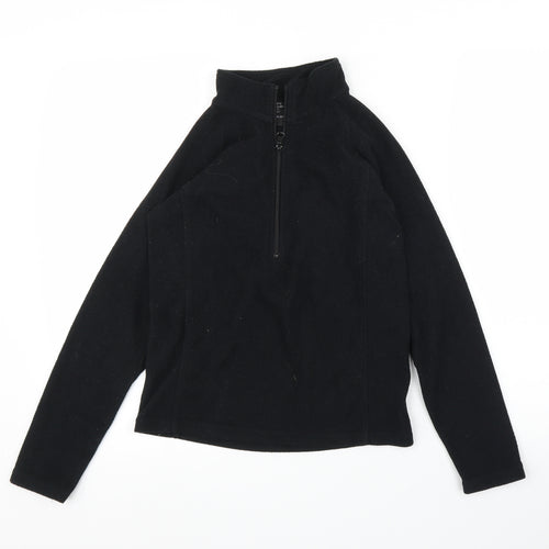 Trekmates Womens Black  Fleece Pullover Jumper Size XS