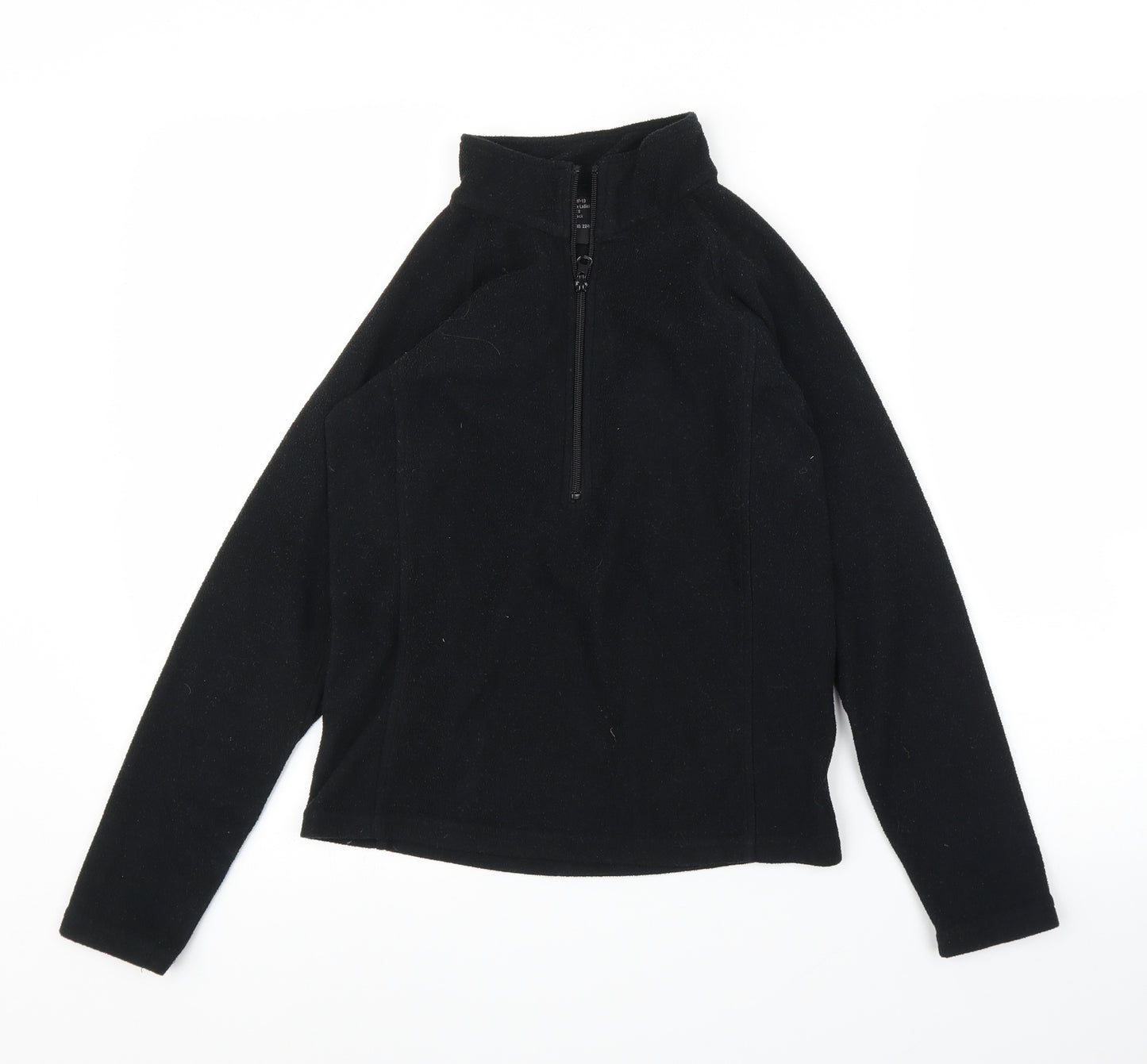 Trekmates Womens Black  Fleece Pullover Jumper Size XS