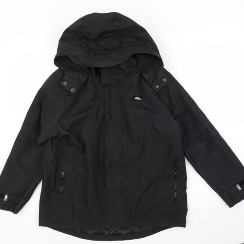 No Fear Boys Black   Windbreaker Coat Size 13 Years