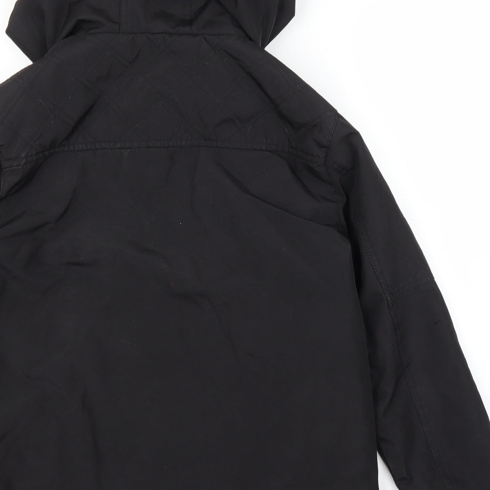 No Fear Boys Black   Windbreaker Coat Size 13 Years
