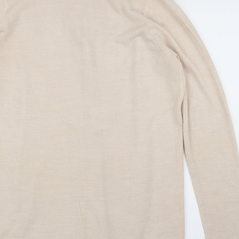 Debenhams Womens Beige   Cardigan Jumper Size 12