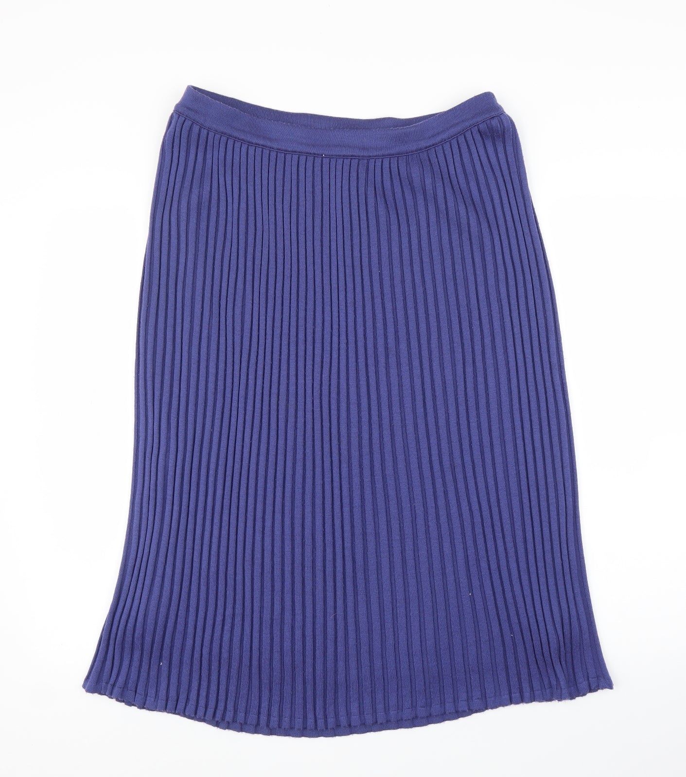 Preworn Womens Blue   A-Line Skirt Size 16