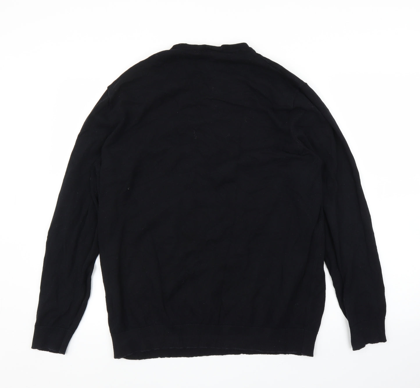 George Mens Black   Pullover Jumper Size XL