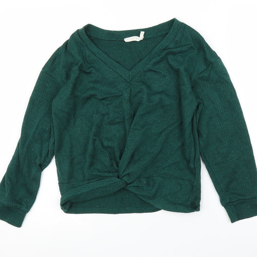 Lush Womens Green   Pullover Jumper Size XS