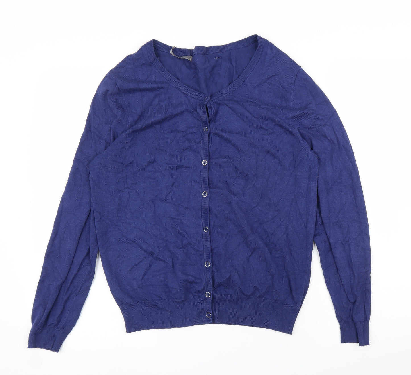 George Womens Blue   Cardigan Jumper Size 12