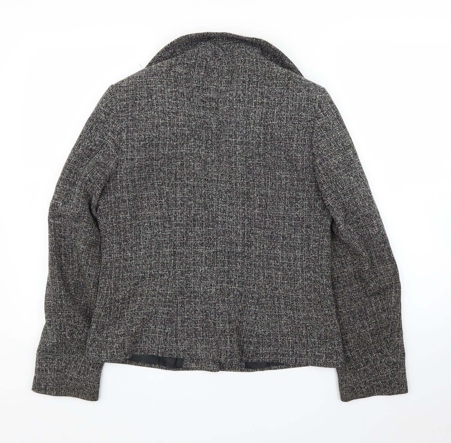 Preworn Womens Grey   Cardigan Jumper Size 12  - Jacket