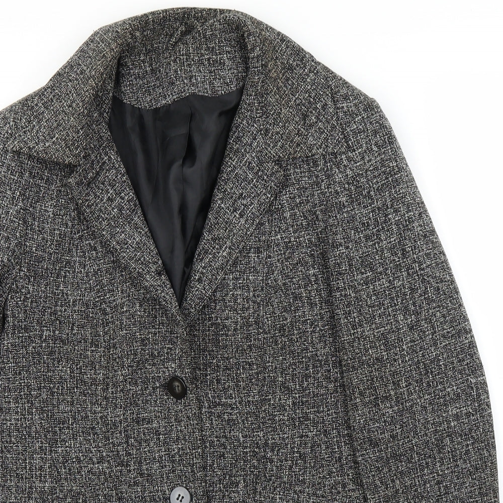 Preworn Womens Grey   Cardigan Jumper Size 12  - Jacket