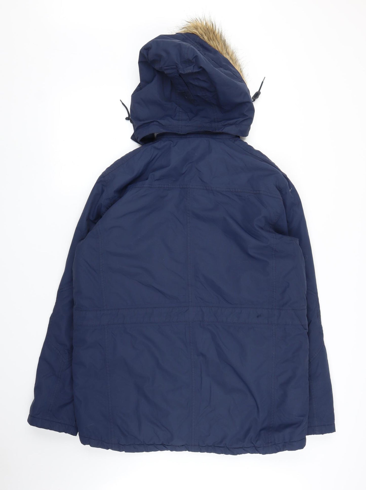 Hi Gear Mens Blue   Parka Coat Size M