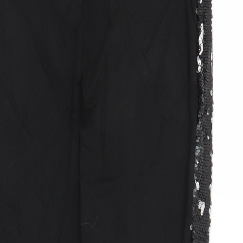 Latte Womens Black   Carrot Trousers Size S L27 in