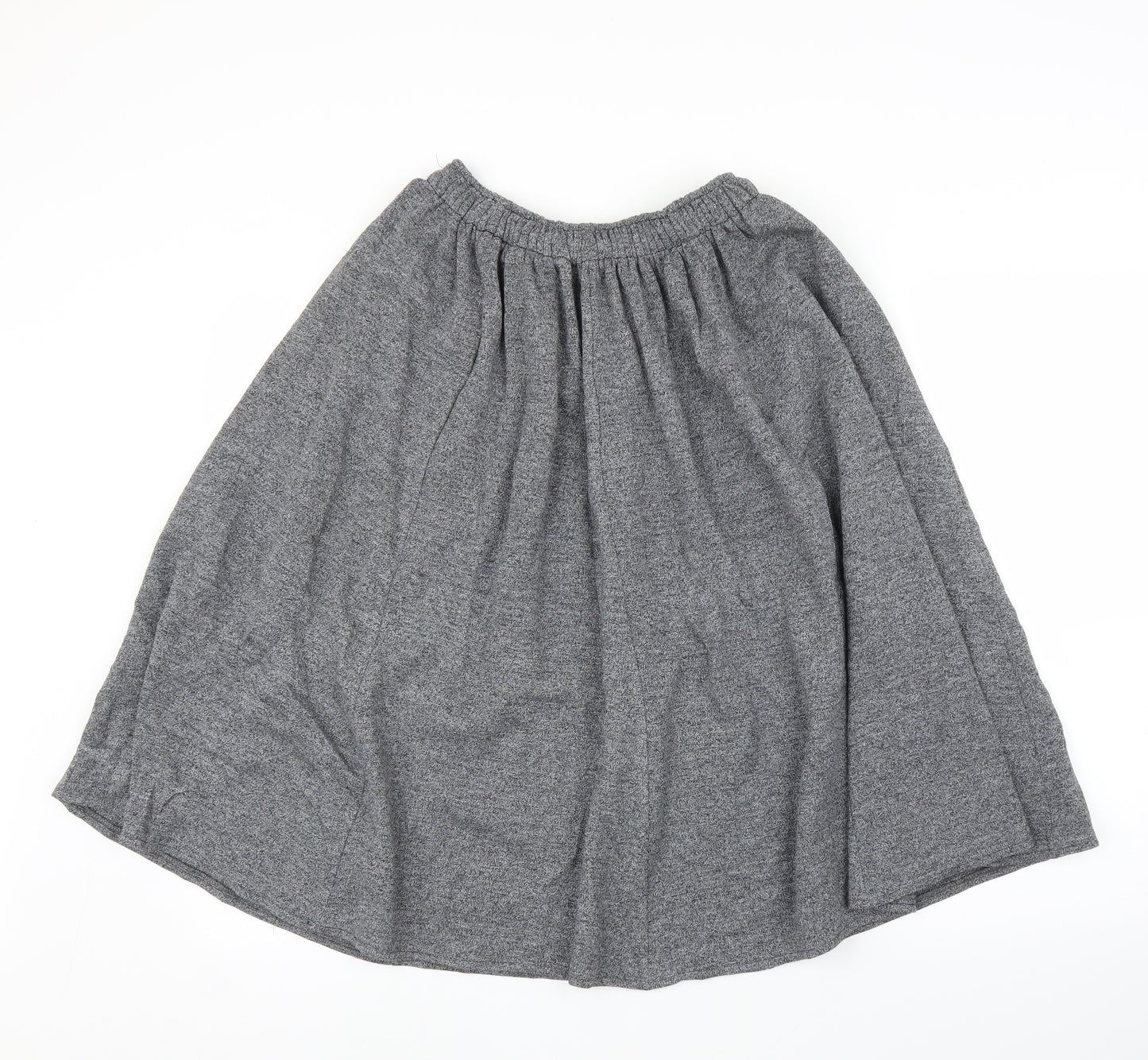 Nicole Lewis Womens Grey   Pleated Skirt Size M