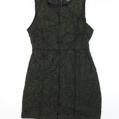Cherry Couture Womens Green   Sheath  Size M