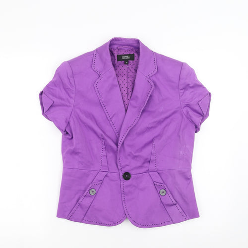 Marks and Spencer Womens Purple   Jacket Suit Jacket Size 12