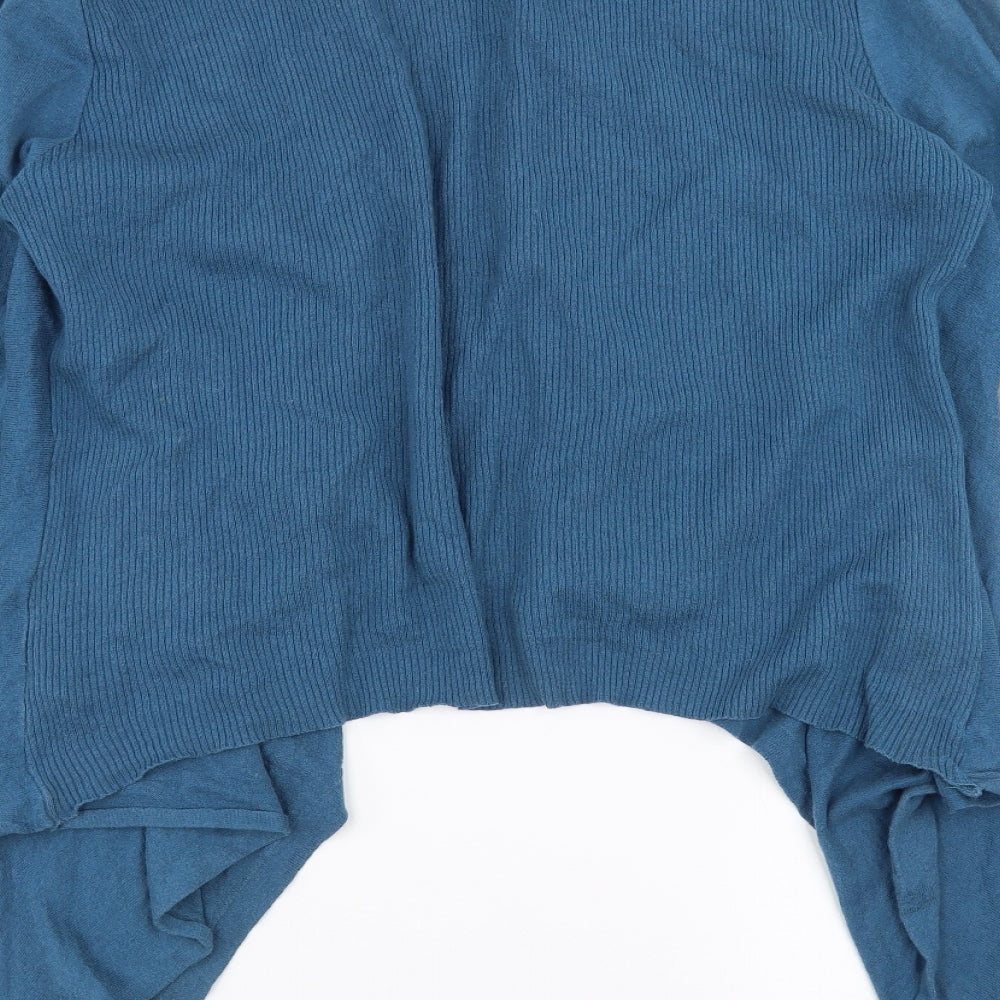 Marks and Spencer Womens Blue   Cardigan Jumper Size 16