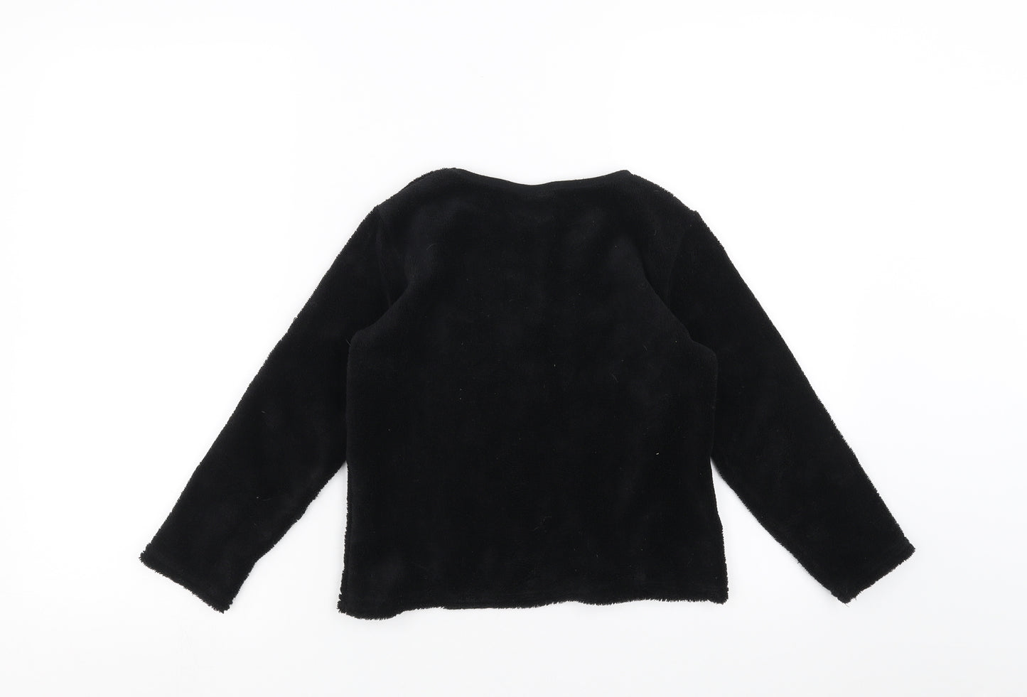 Primark Boys Black  Fleece Pullover Jumper Size 8-9 Years  - XBox