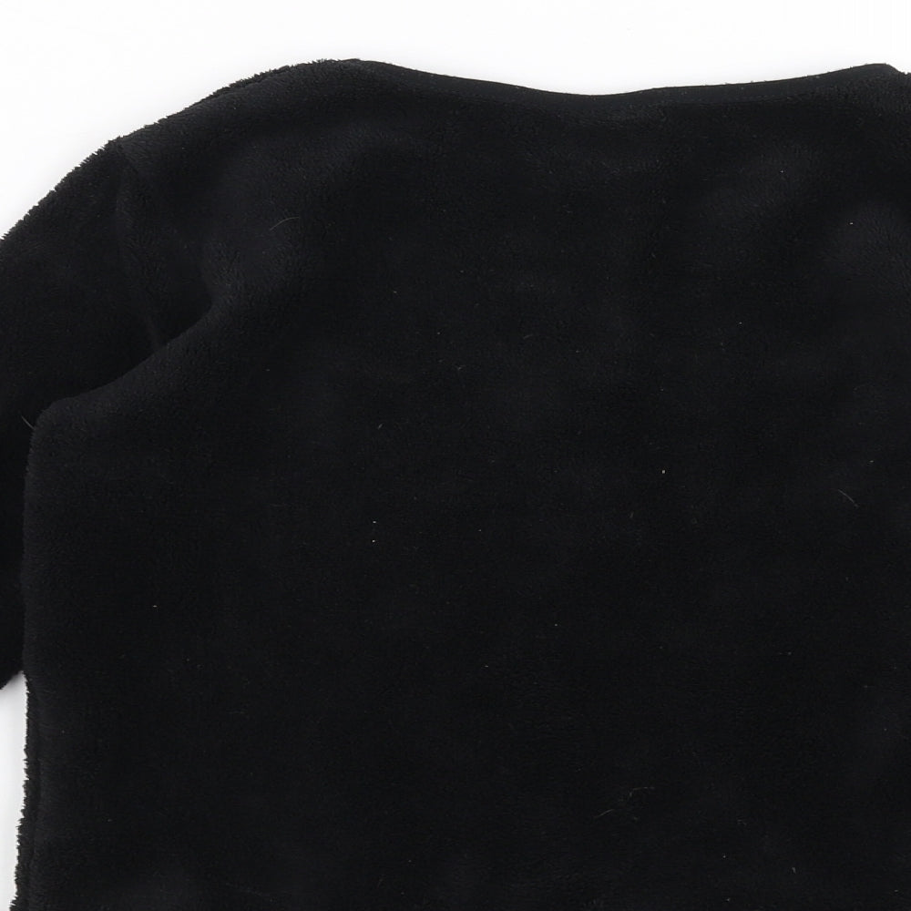 Primark Boys Black  Fleece Pullover Jumper Size 8-9 Years  - XBox