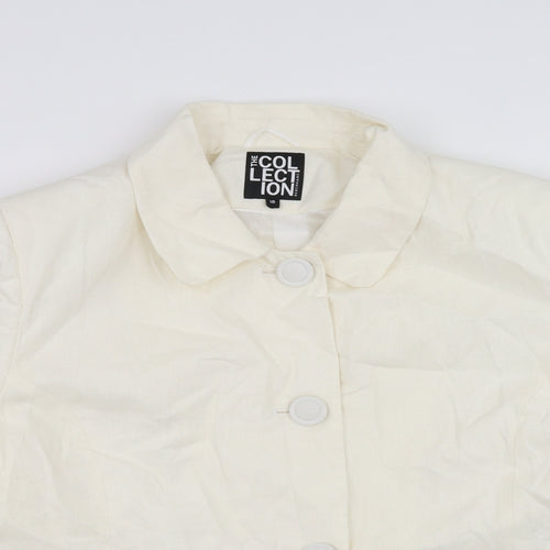 Debenhams Womens White   Jacket  Size 18