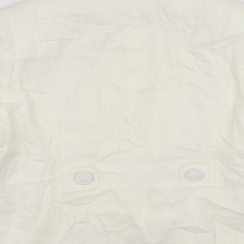 Debenhams Womens White   Jacket  Size 18