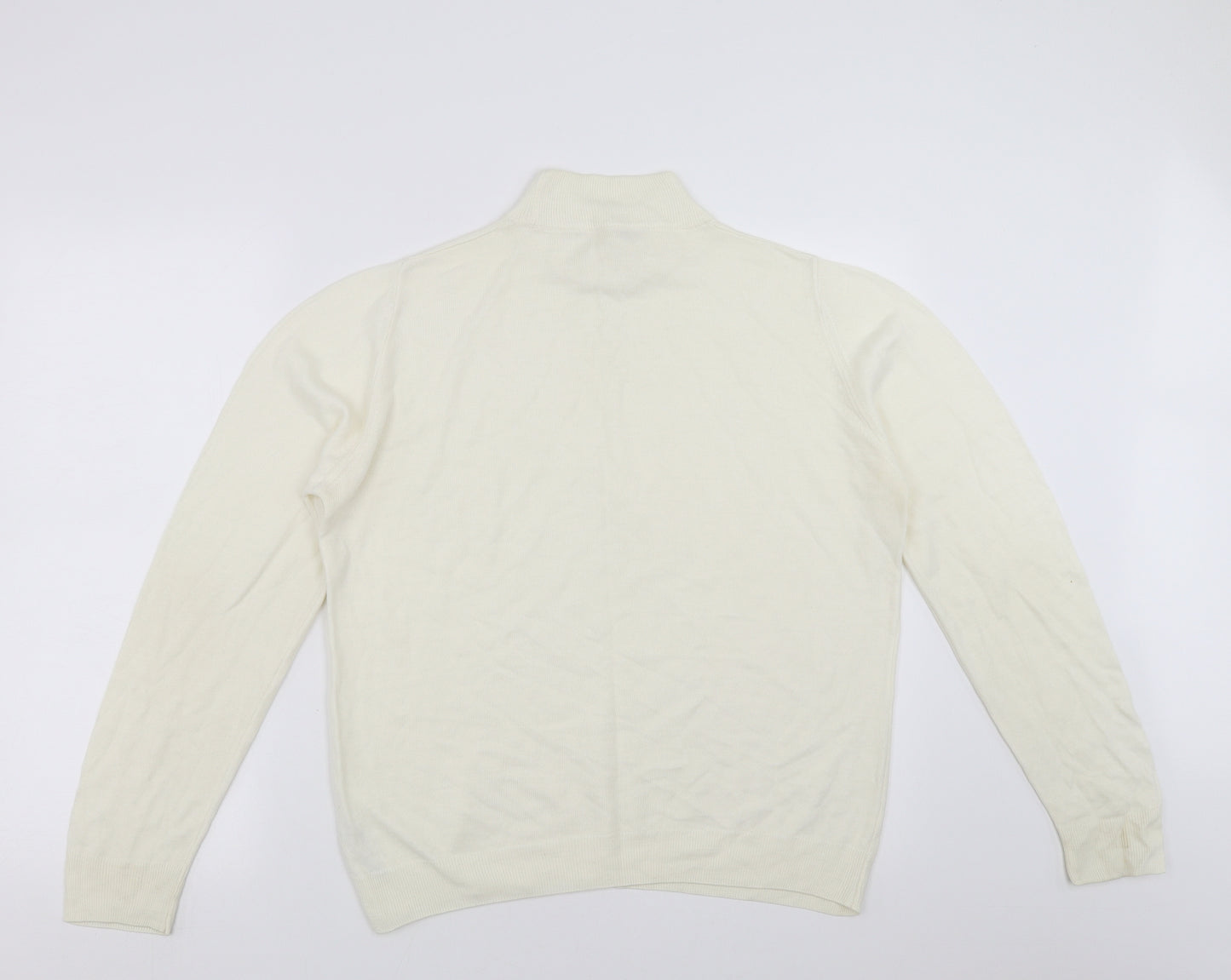 Marks and Spencer Womens Ivory   Pullover Jumper Size 12