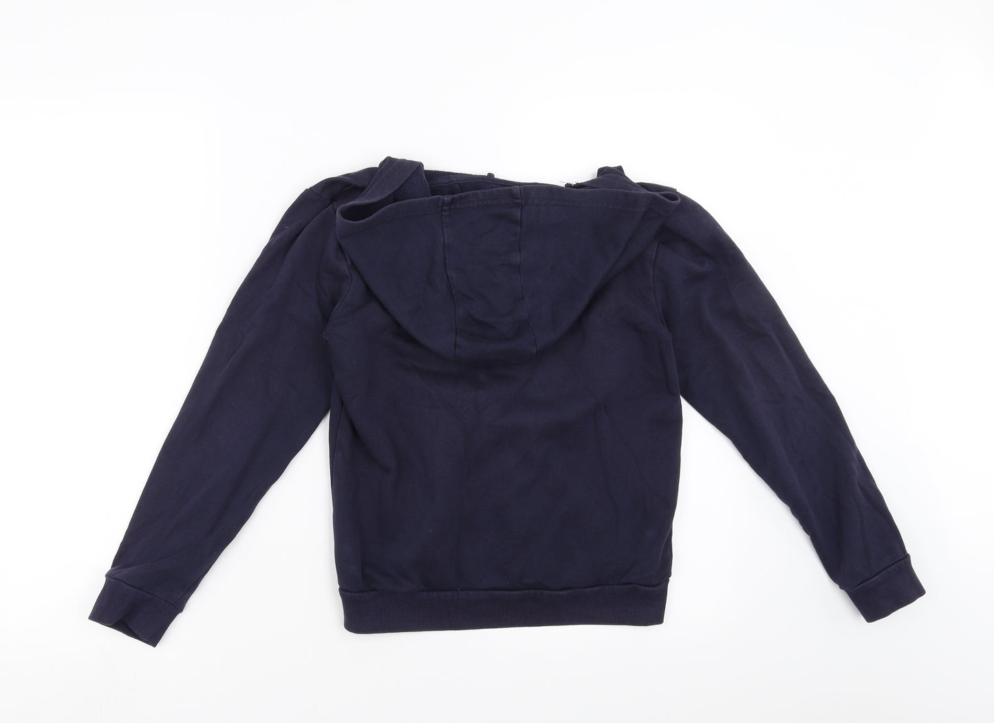 George Boys Blue   Full Zip Hoodie Size 10-11 Years
