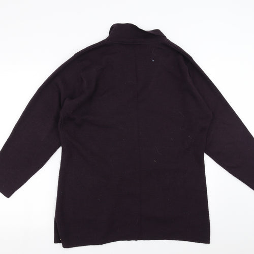 St Bernard Womens Purple   Cardigan Jumper Size 14