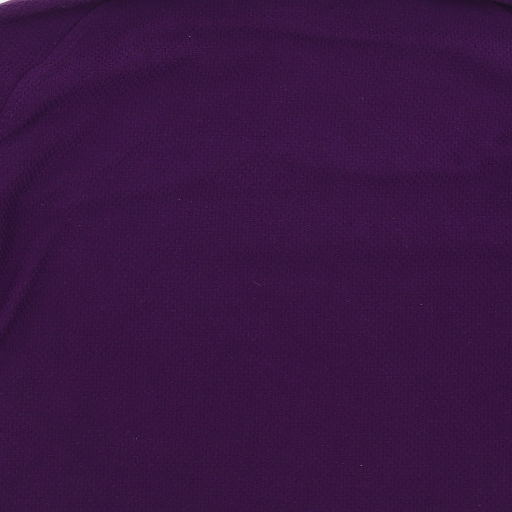 Mountain Warehouse Womens Purple  Fleece Pullover Jumper Size 16