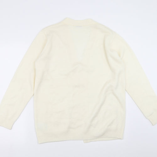 Damart Womens Ivory   Cardigan Jumper Size 14
