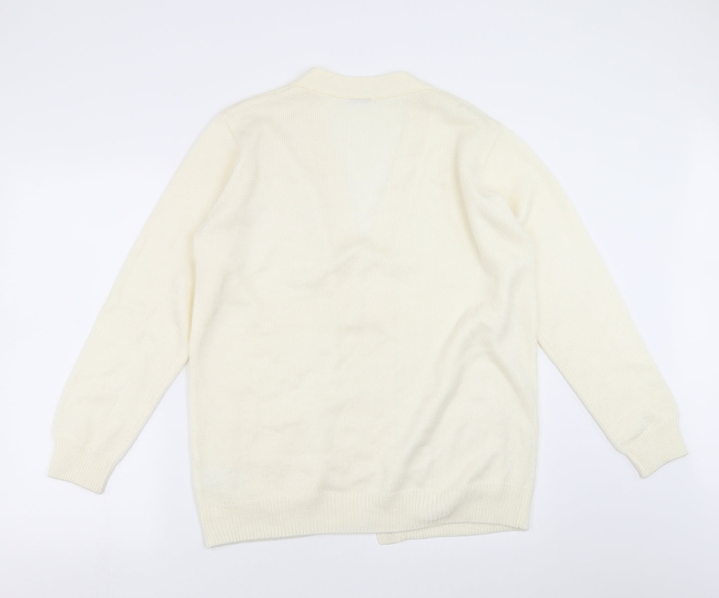 Damart Womens Ivory   Cardigan Jumper Size 14