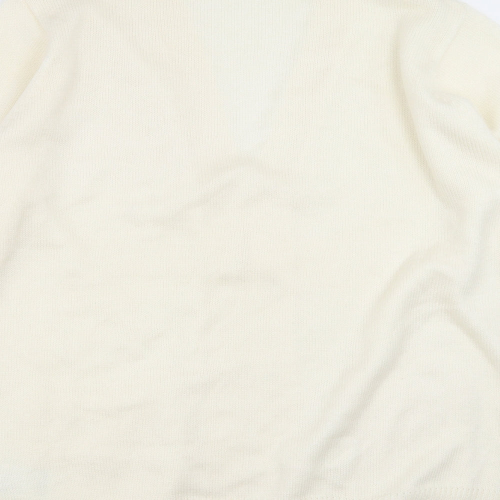 Damart Womens Ivory   Cardigan Jumper Size 14
