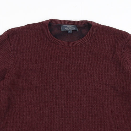 Atlantic Bay Mens Red   Pullover Jumper Size M